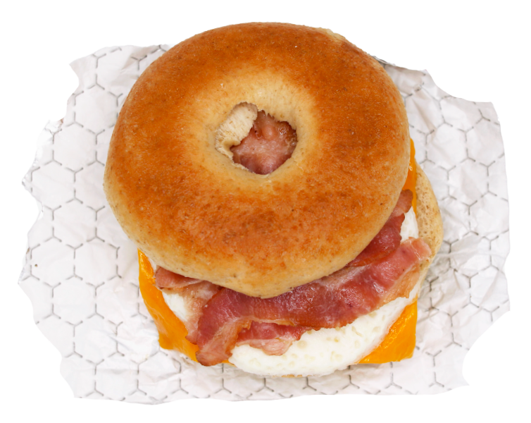 Bacon, Egg, & Cheese Breakfast Bagel