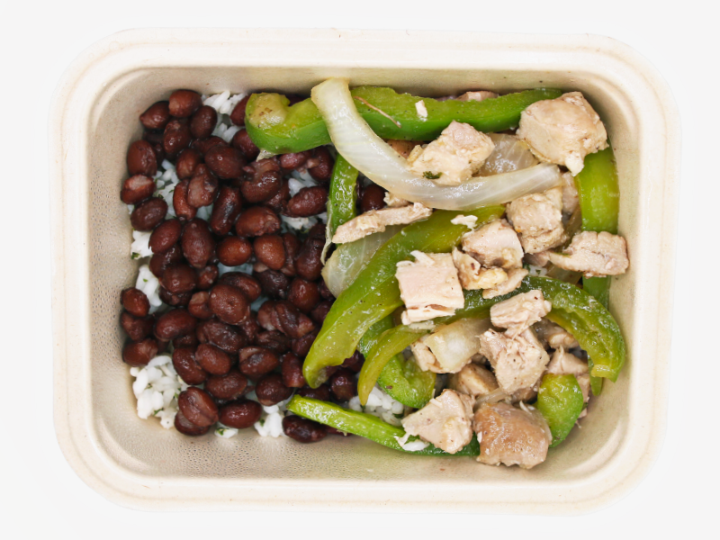 Chicken Fajita Rice Bowl