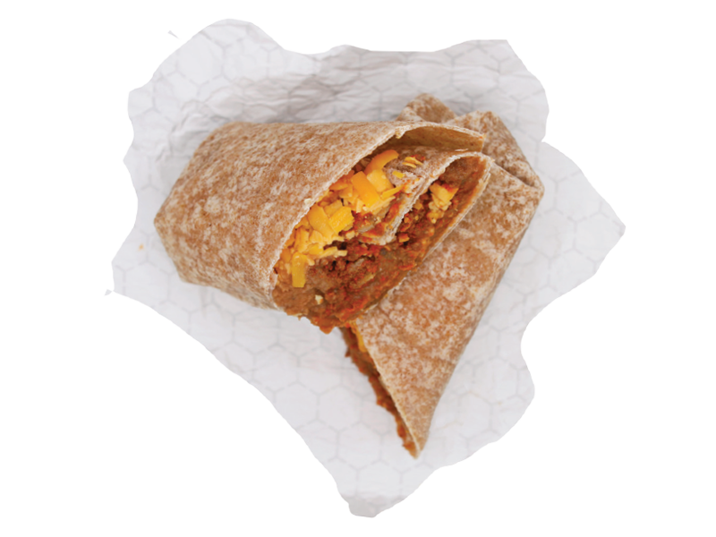 Chorizo, Potato & Cheese Burrito