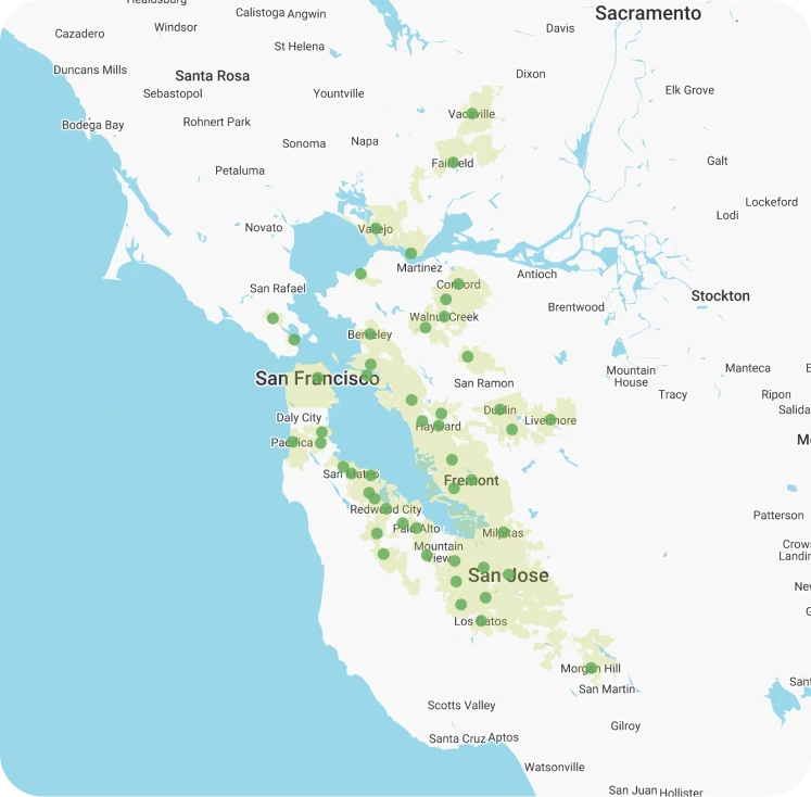 School lunch delivery in California - Bay Area
